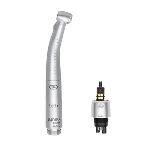 Турбинный наконечник W&H Synea Fusion TG-97 L с переходником Roto Quick RQ-24 с оптикой