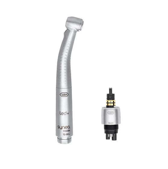 Турбинный наконечник W&H Synea Fusion TG-98 L с переходником Roto Quick RQ-24 с оптикой